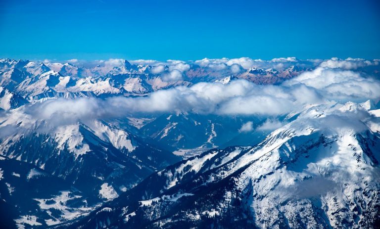 Zugspitze, höchster Berg Deutschlands.
