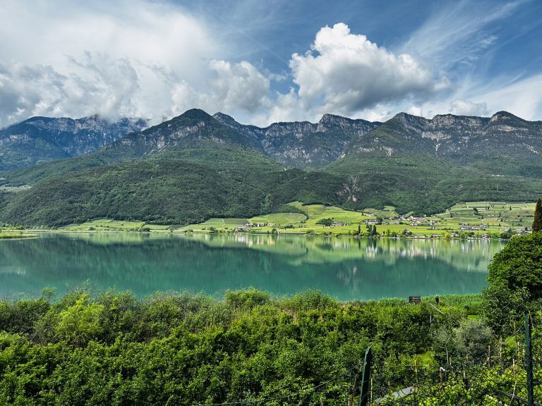 Kalterer See in Südtirol