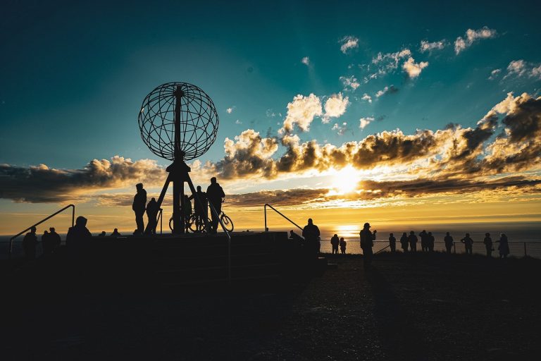 Tour bis ans Nordkapp.